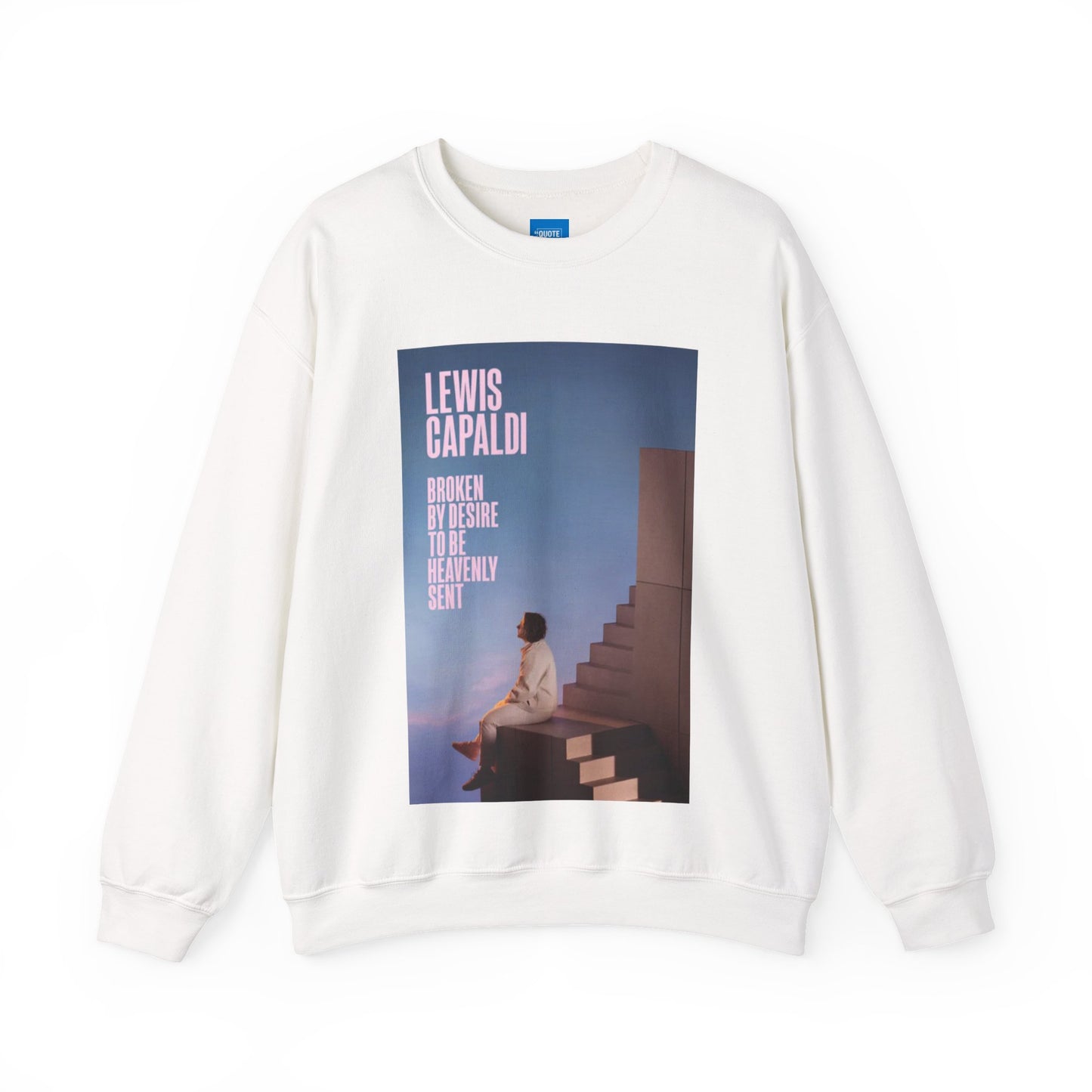 Lewis Capaldi Inspired Crewneck Sweatshirt, Cozy Unisex Pullover for Music Lovers, Perfect Gift for Concert Fans, Casual Wear
