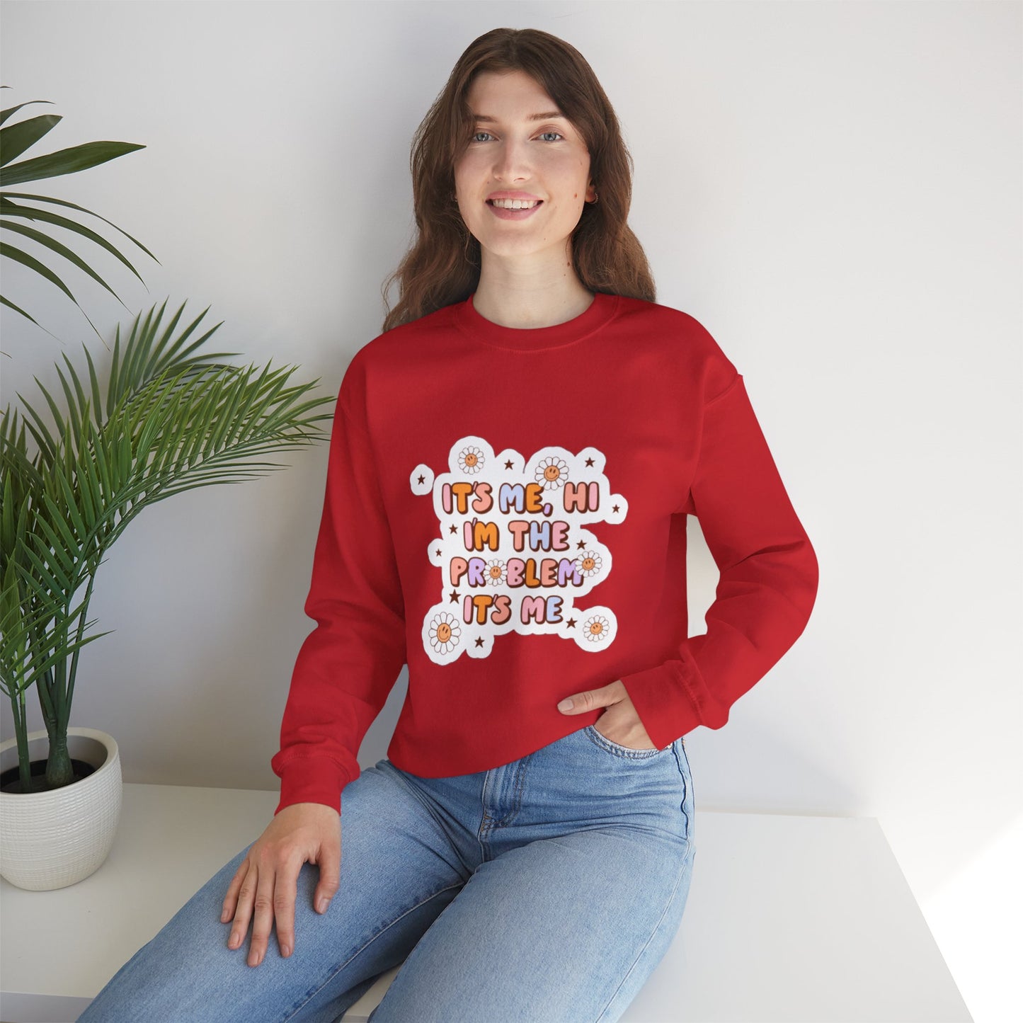Lyrical Unisex Sweatshirt, Problematic Music Quote Jumper, Gift for Music Lover, Cosy Graphic Crewneck Pullover, Lyrics Sweater