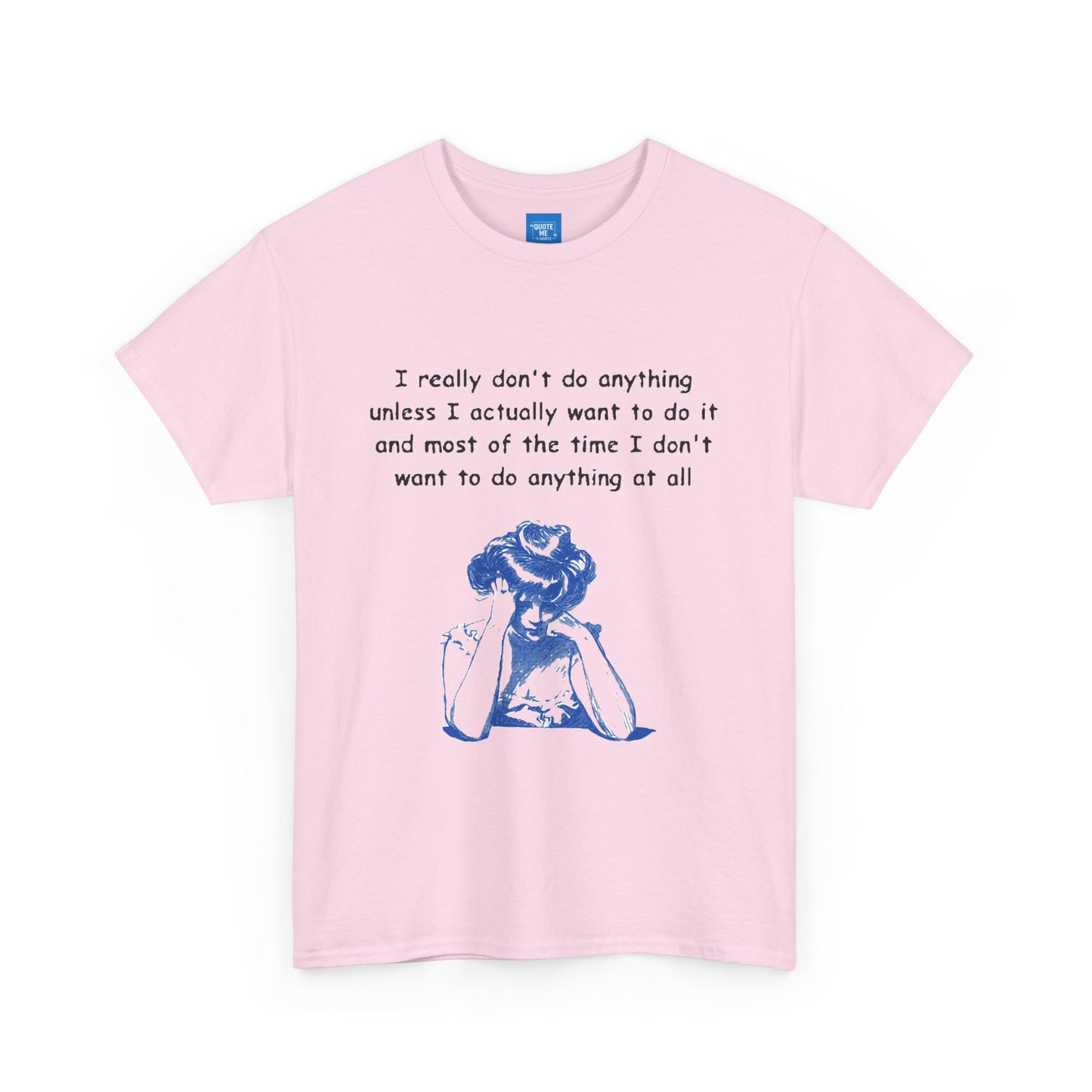 Lazy Day Unisex Heavy Cotton Tee, Comfy Tshirt, Chill Out Shirt, Relaxing Top, Lazy Sunday Apparel