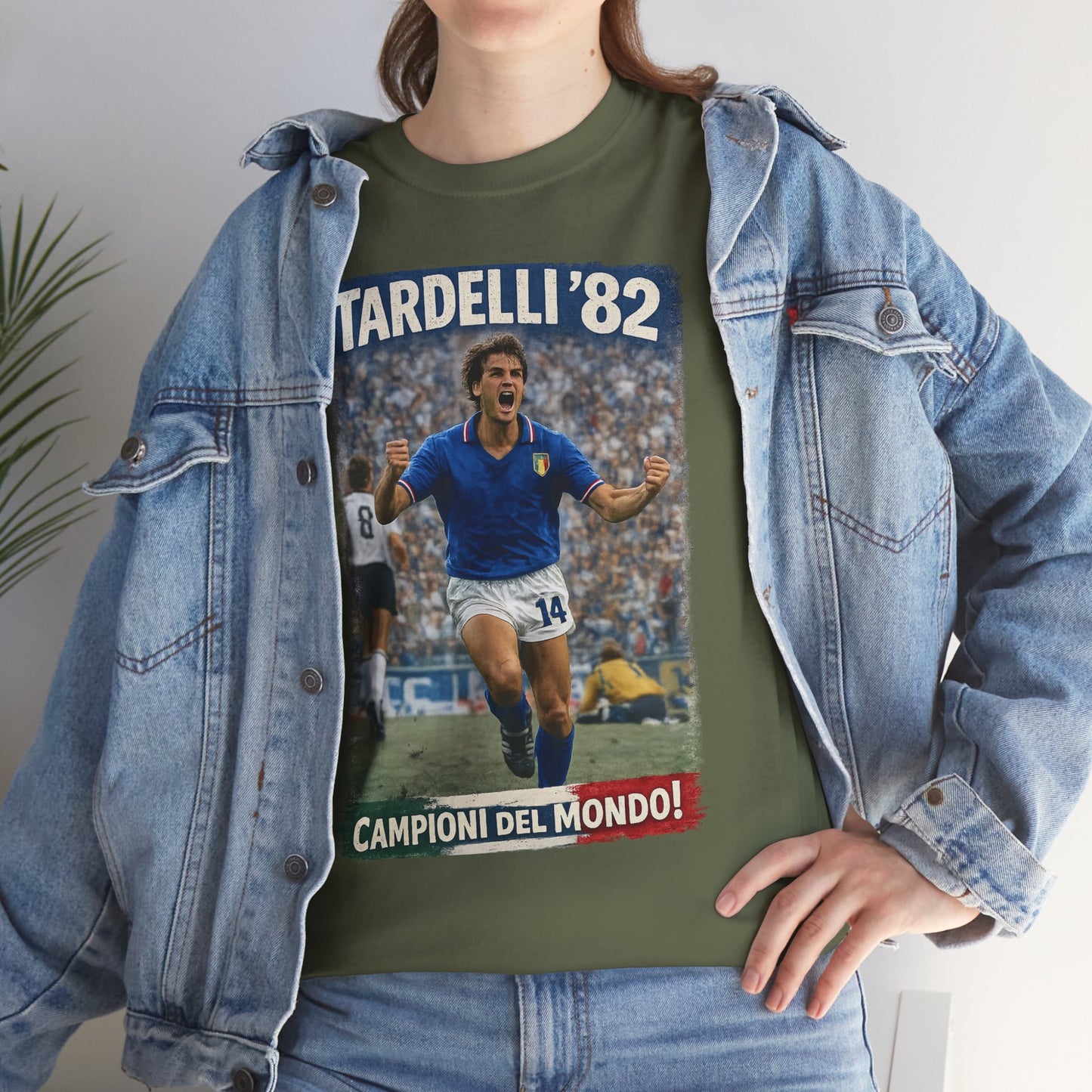 Spain 1982 World Cup Marco Tardelli Goal Celebration T-Shirt
