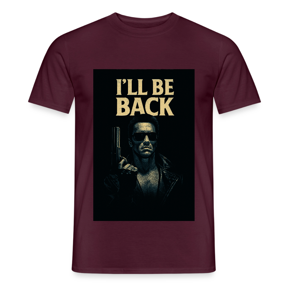 I'll be back T-Shirt - brick red