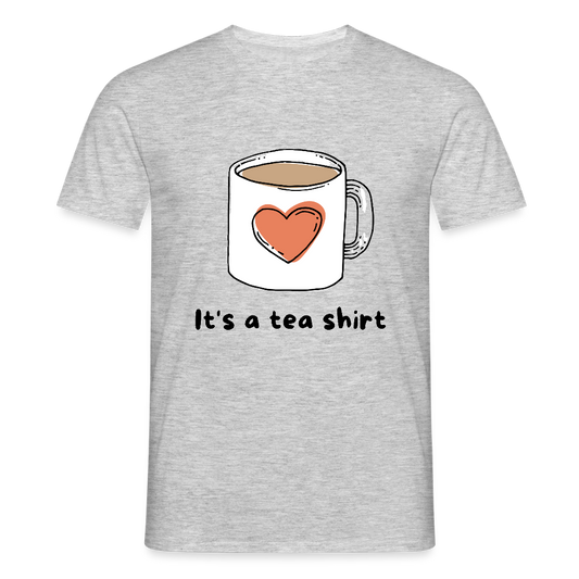 It's a Tea shirt - heather grey