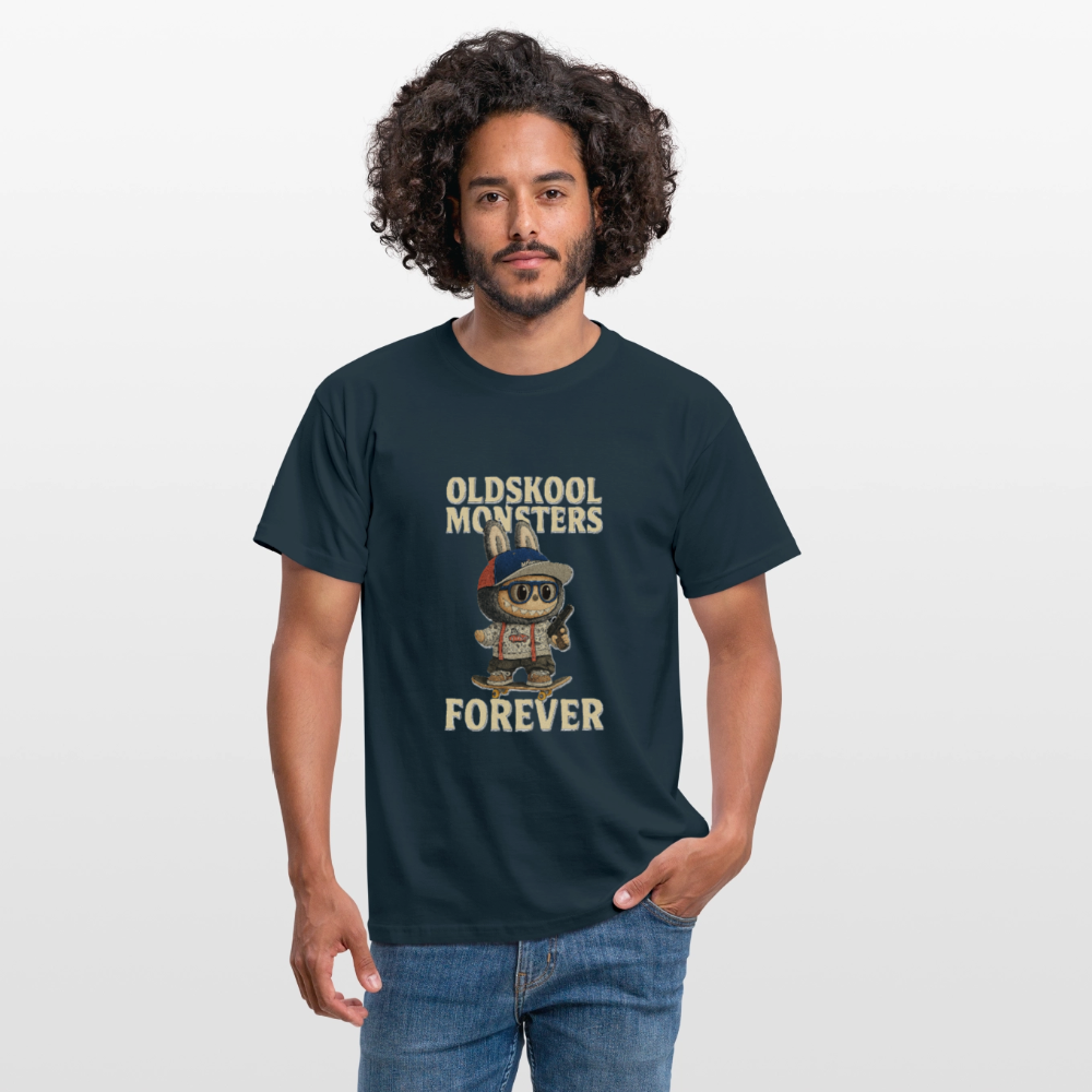 OldSkool Monsters T-shirt - navy