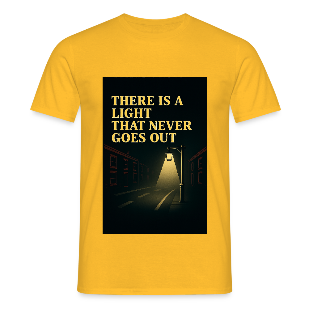 There is a light T-shirt - yellow