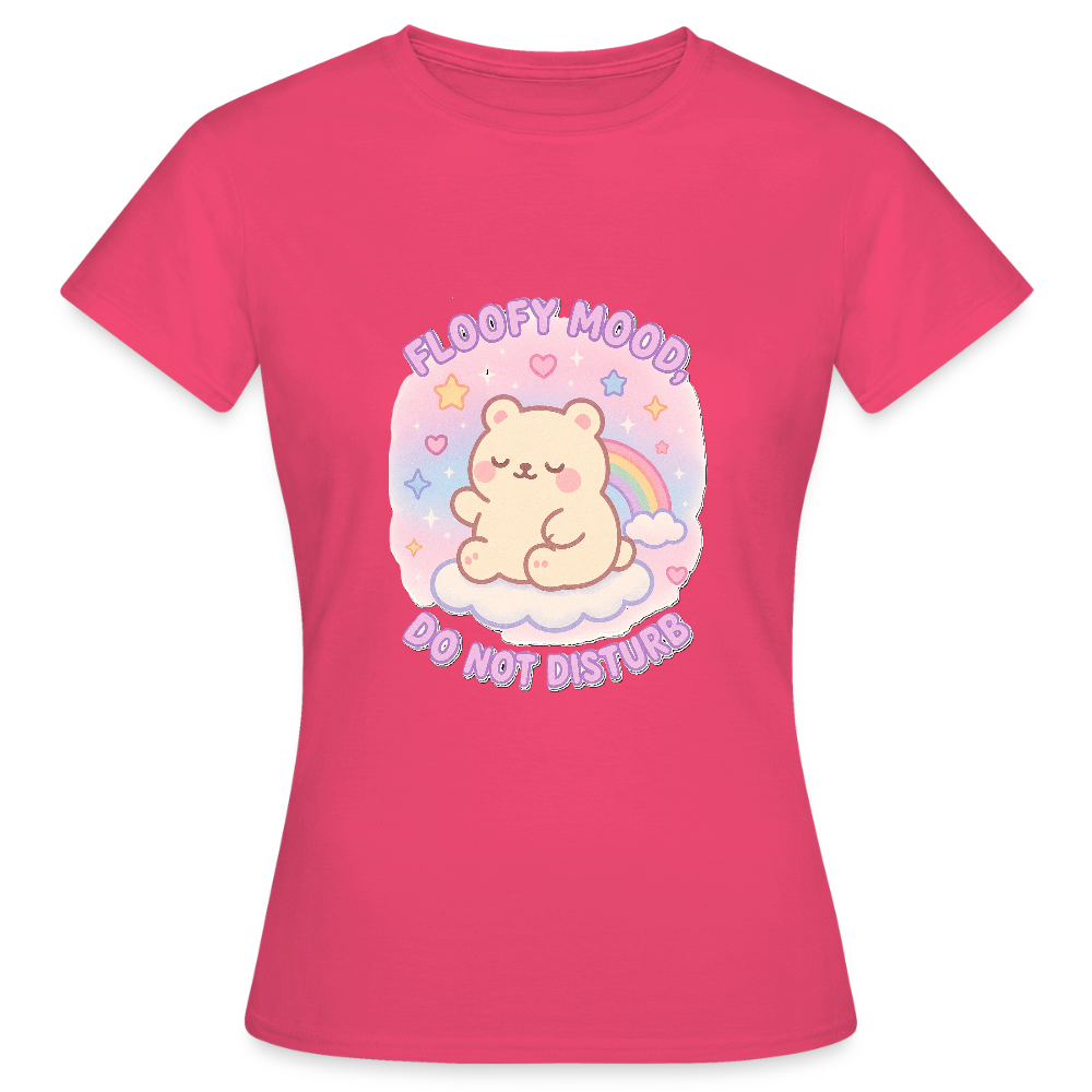 Floofy Mood T-Shirt - azalea