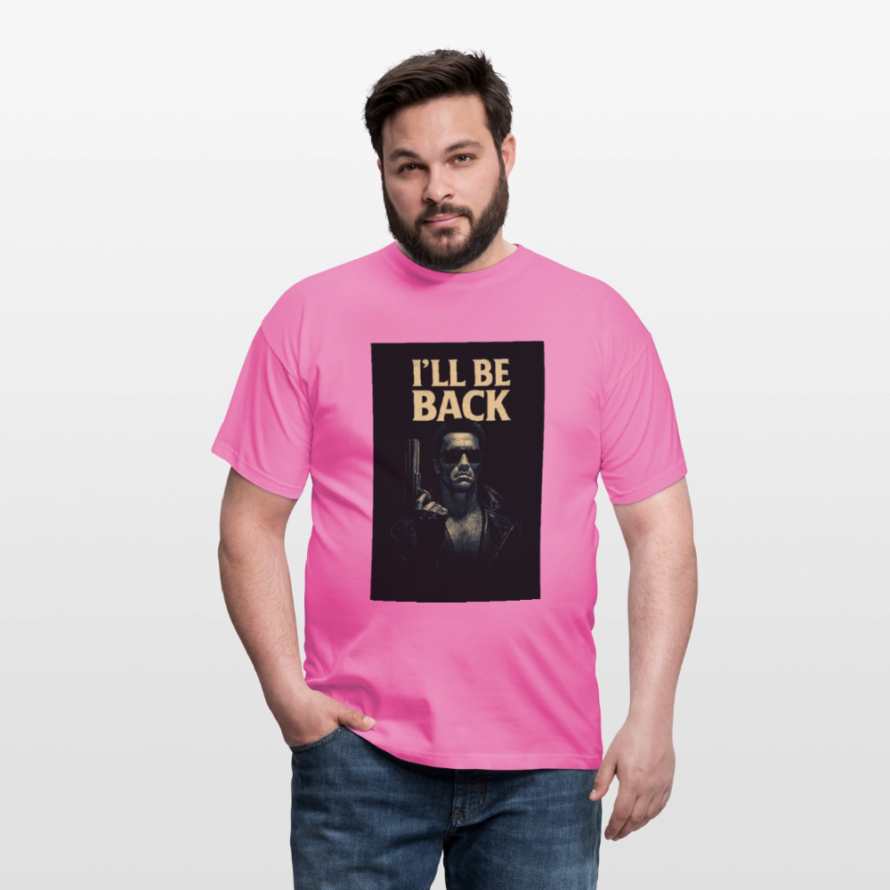 I'll be back T-Shirt - pink