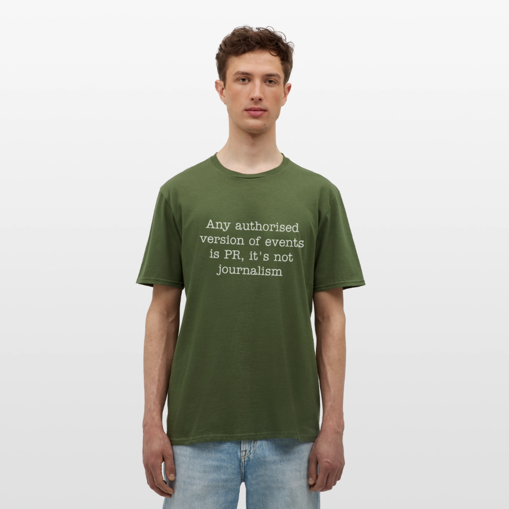 George Orwell Quote T-Shirt - military green