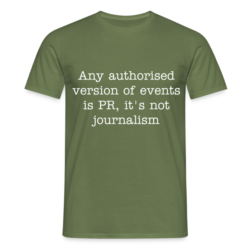 George Orwell Quote T-Shirt - military green