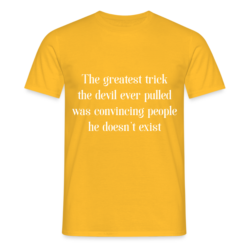 Unusual Suspects T-Shirt - yellow