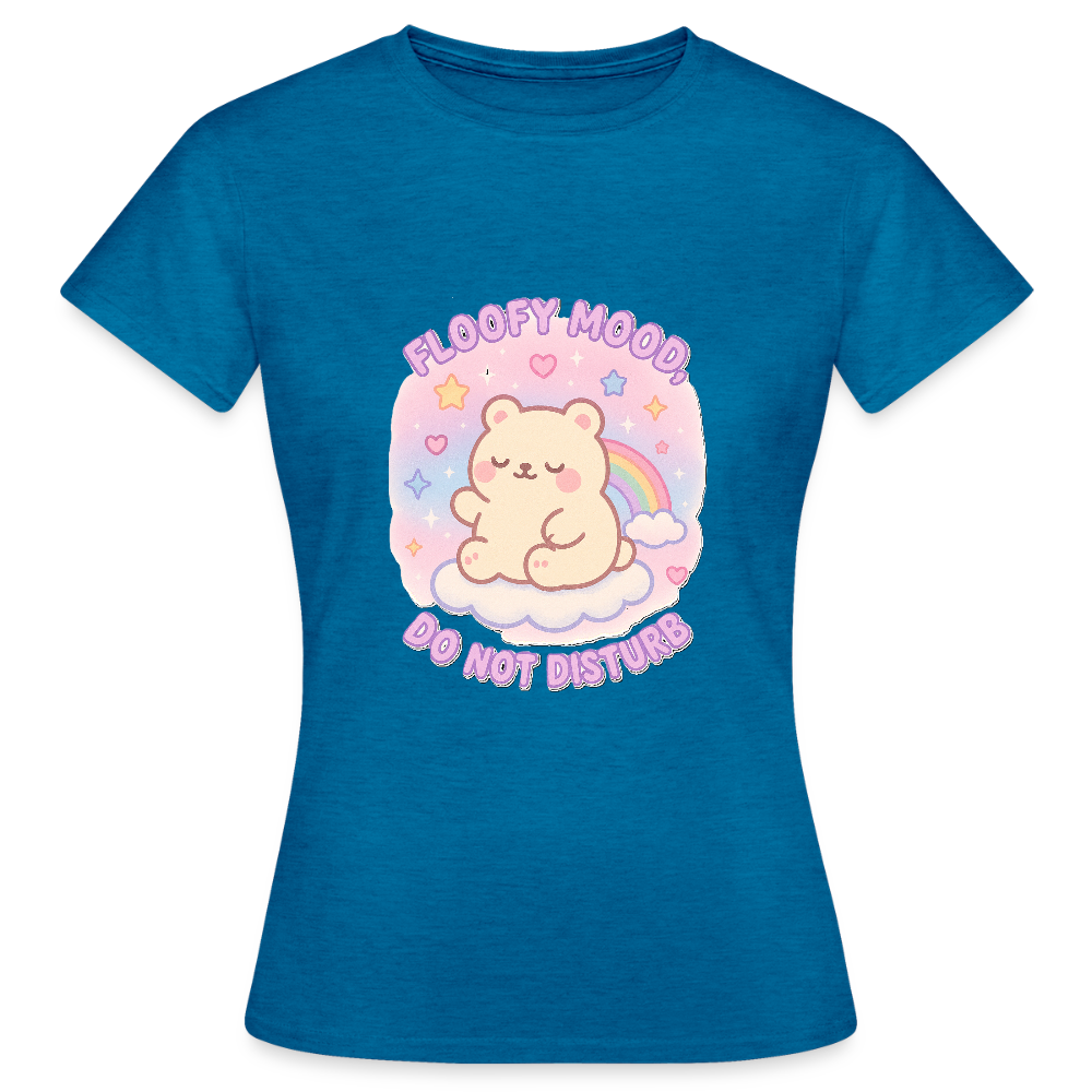 Floofy Mood T-Shirt - antique blue sapphire heather