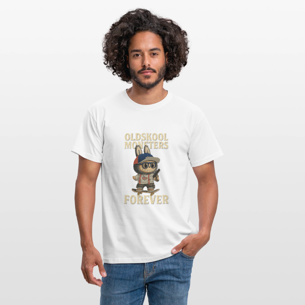 OldSkool Monsters T-shirt - white