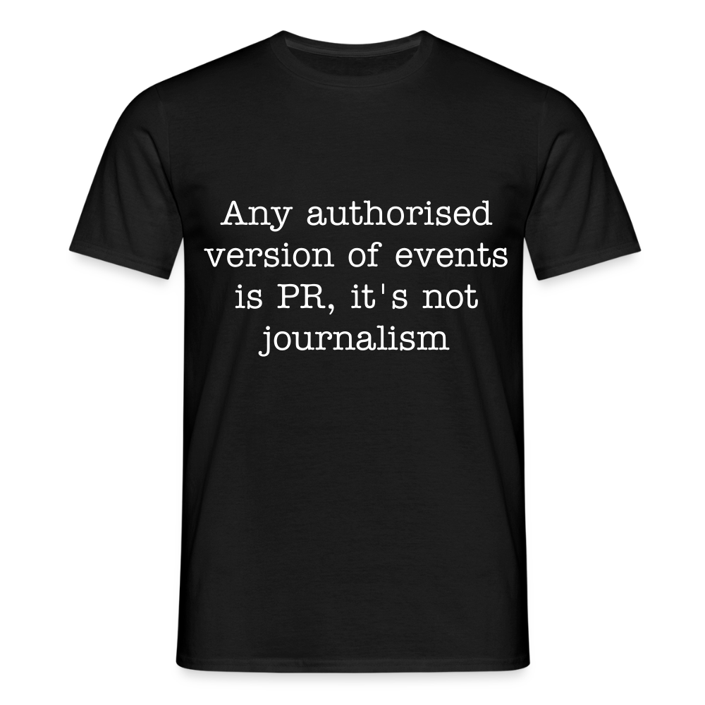 George Orwell Quote T-Shirt - black
