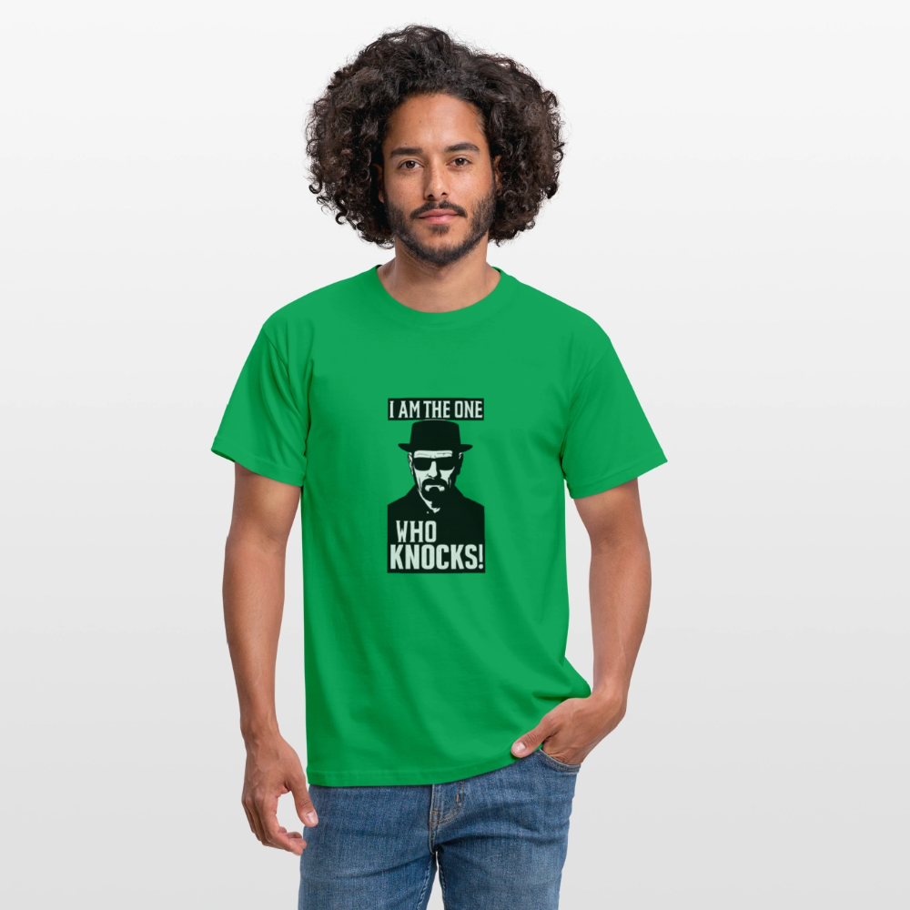 I am the one who knocks T-shirt - kelly green