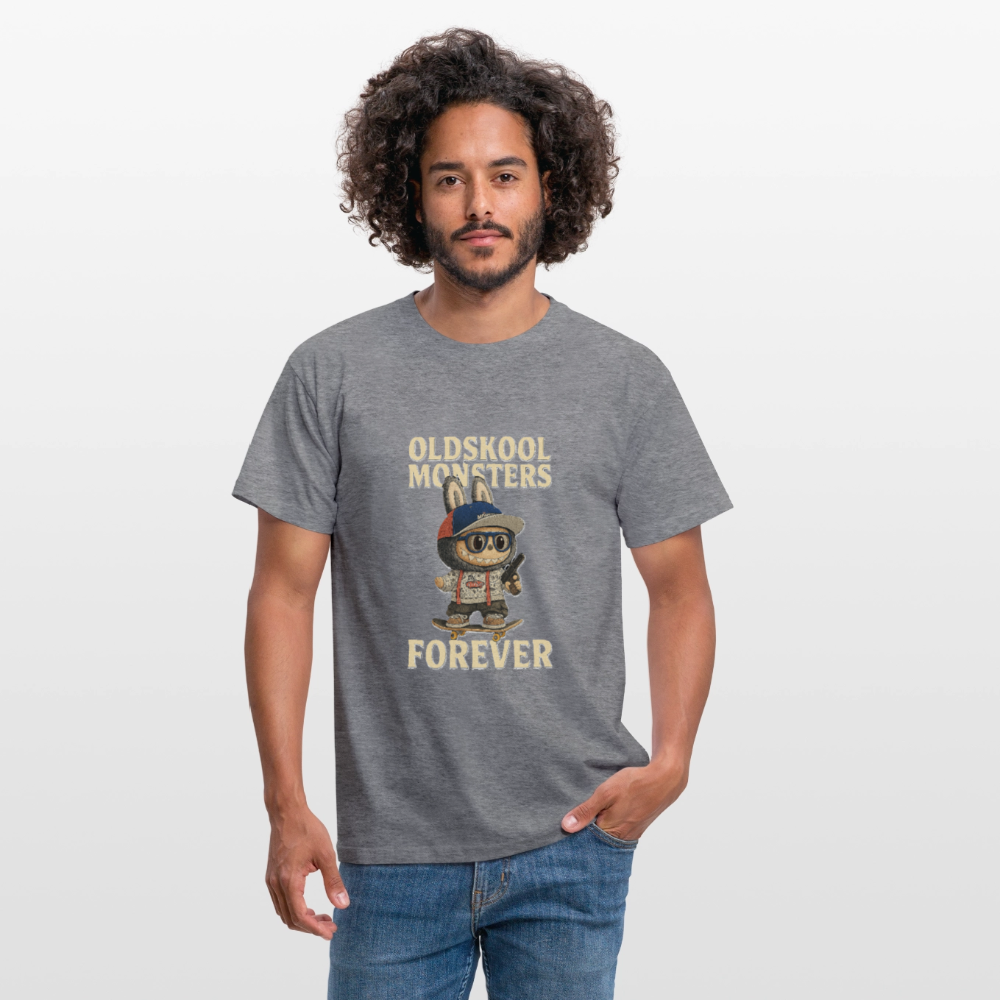 OldSkool Monsters T-shirt - graphite heather