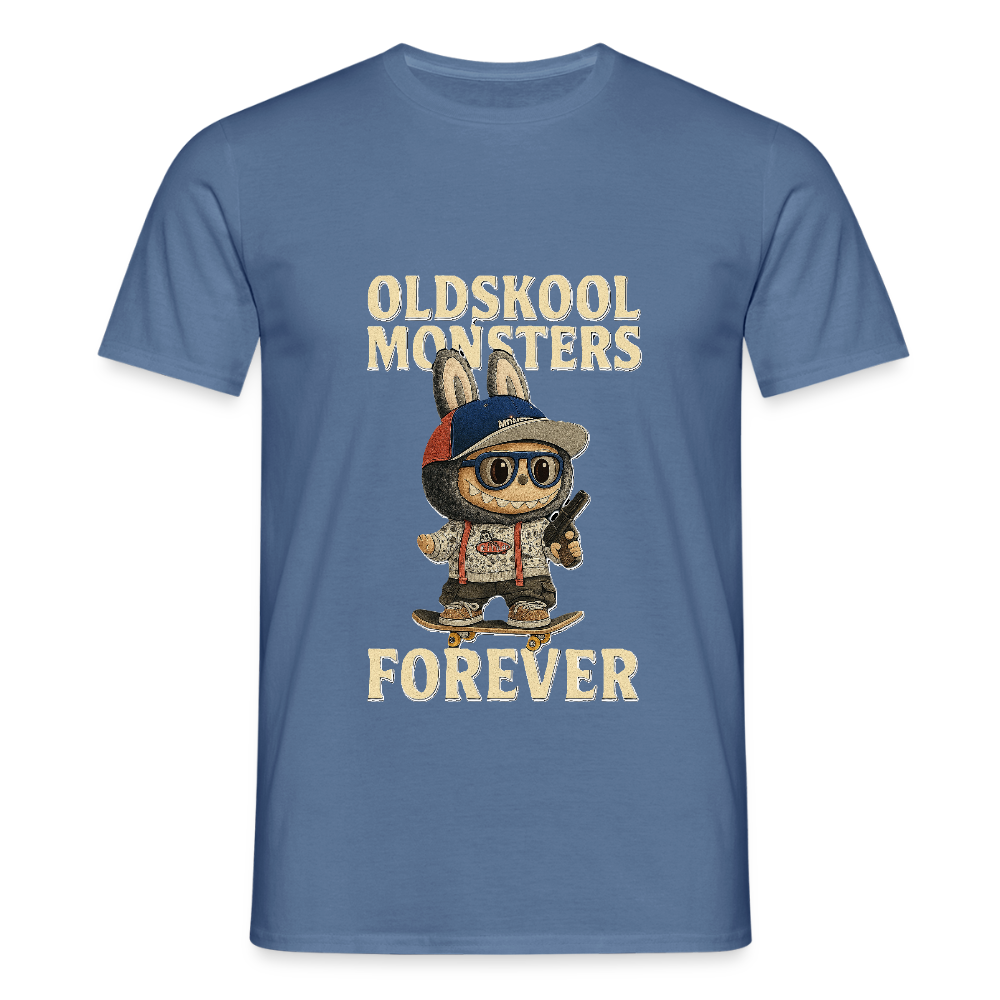 OldSkool Monsters T-shirt - dove blue 