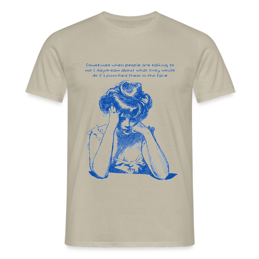 Sometimes I wonder T-shirt - sand beige