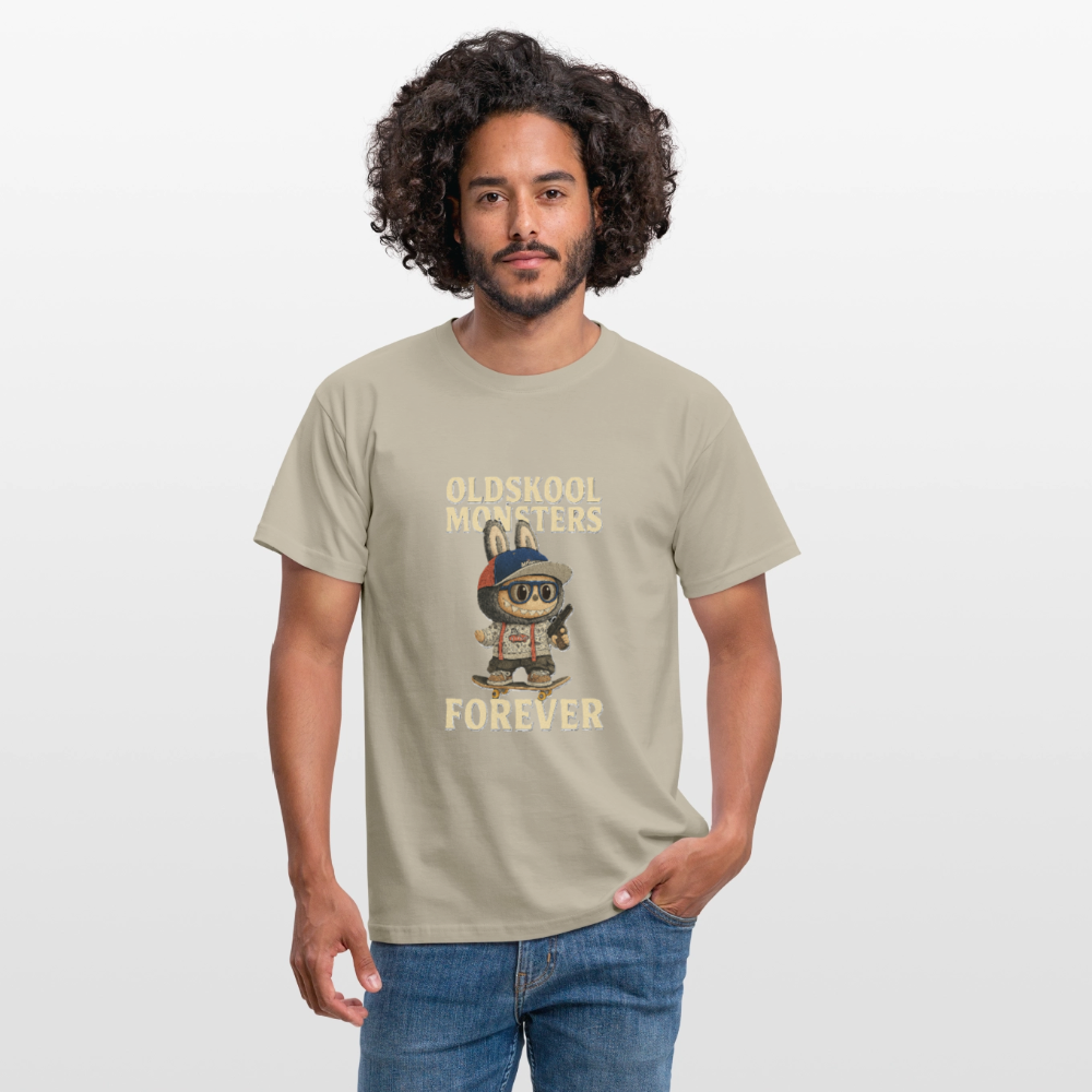 OldSkool Monsters T-shirt - sand beige