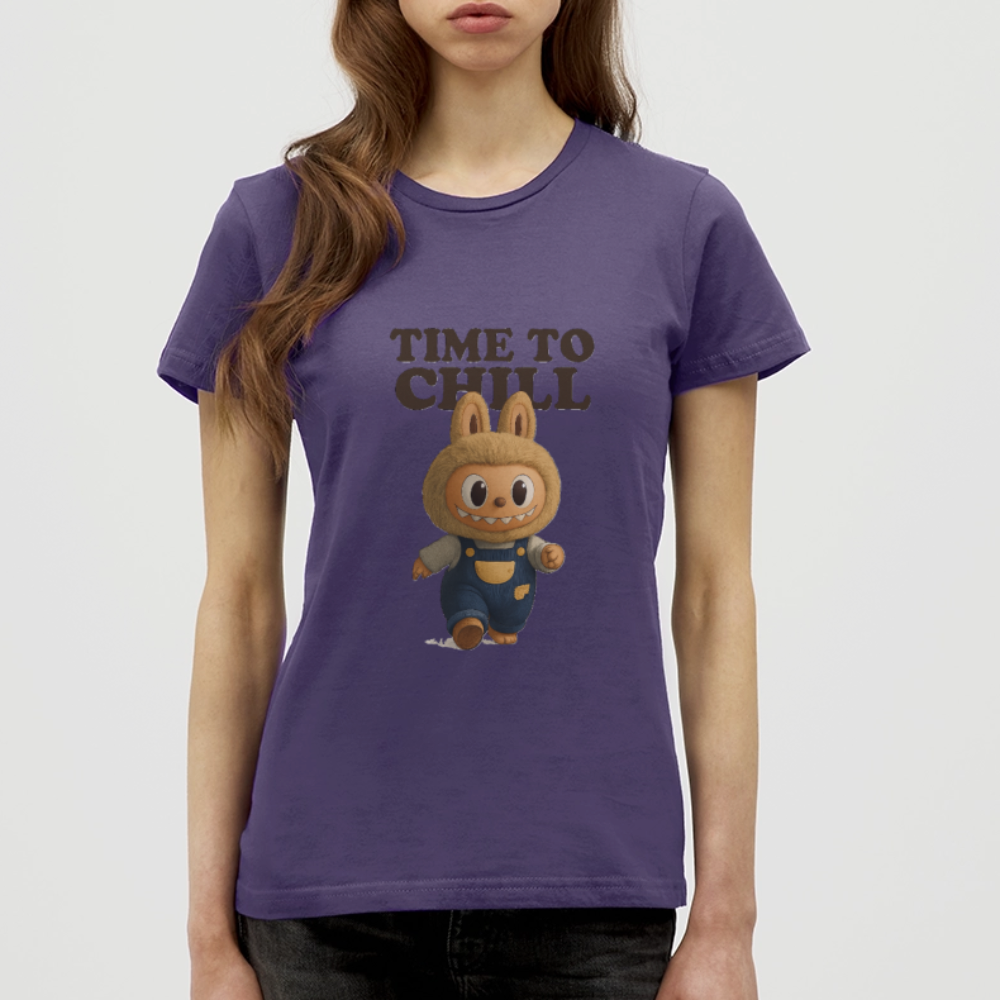Time to chill T-Shirt - dark purple