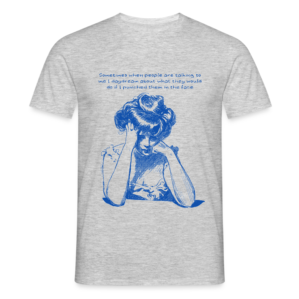 Sometimes I wonder T-shirt - heather grey