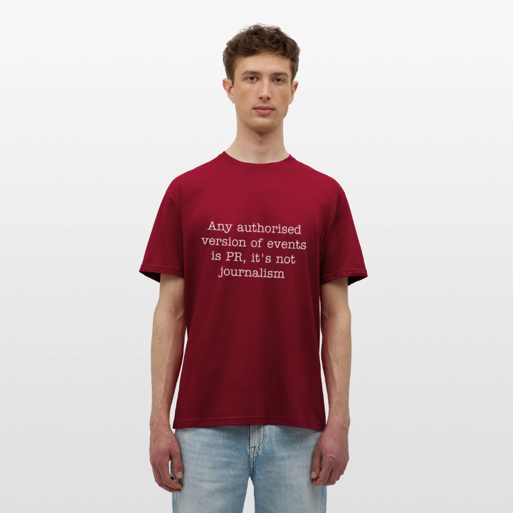 George Orwell Quote T-Shirt - brick red