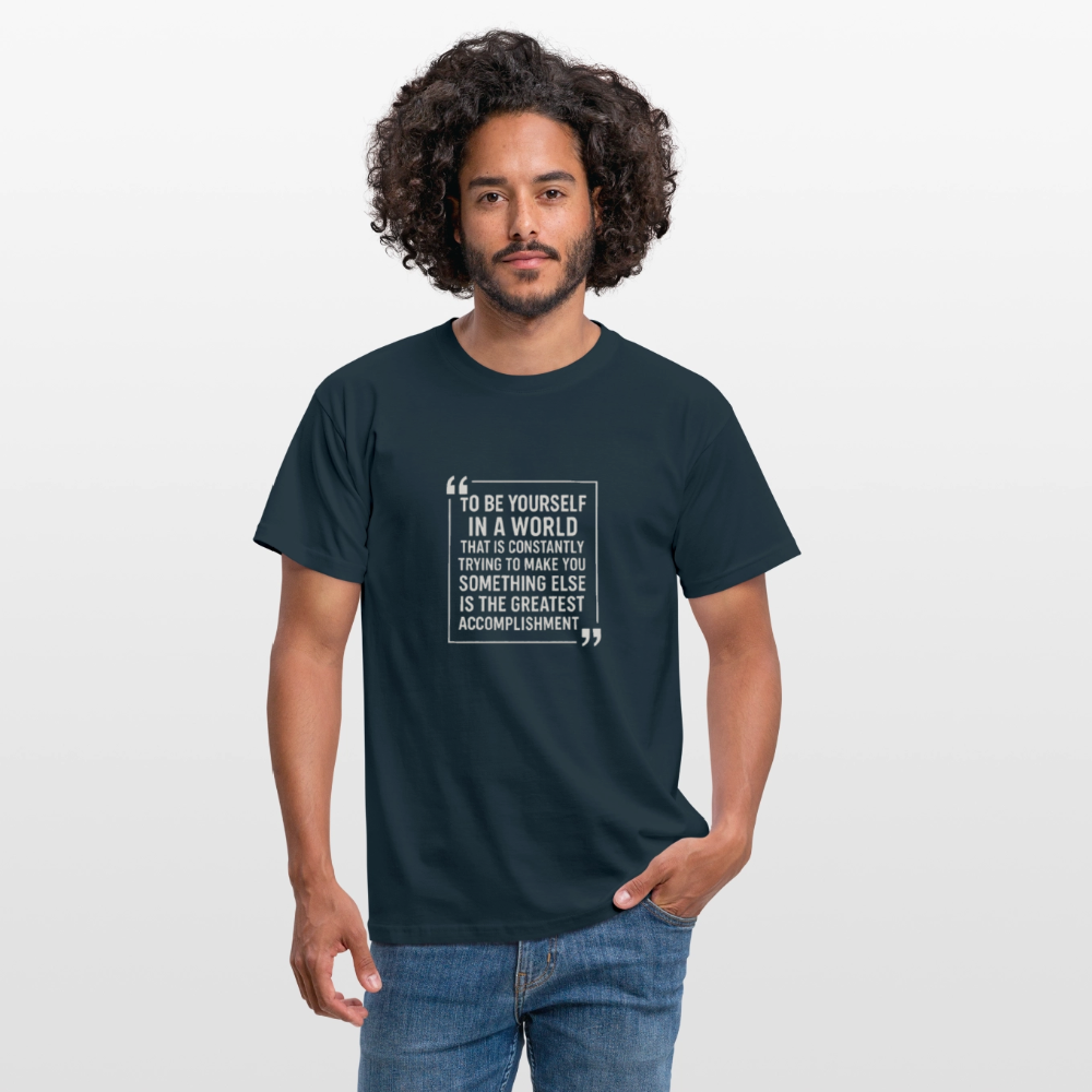 Be yourself T-Shirt - navy