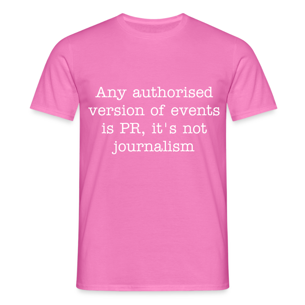 George Orwell Quote T-Shirt - pink