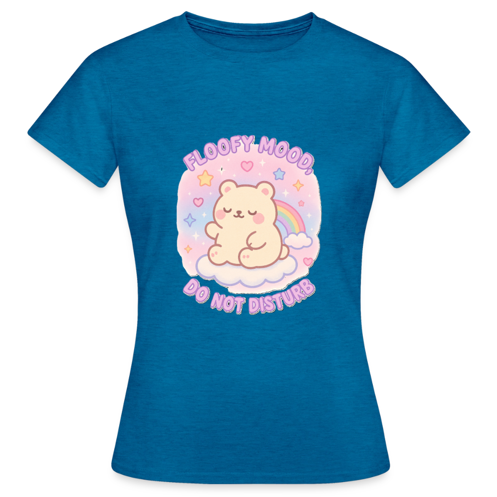 Floofy Mood T-Shirt - antique blue sapphire heather