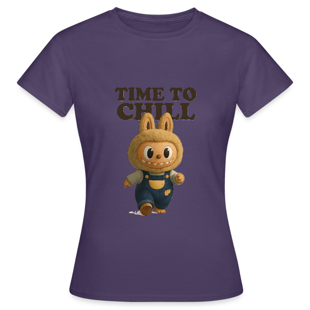 Time to chill T-Shirt - dark purple