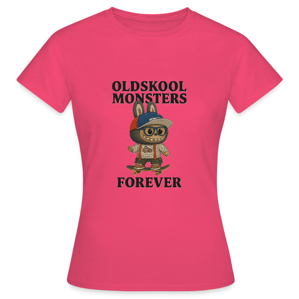 Oldskool Monsters T-shirt - azalea