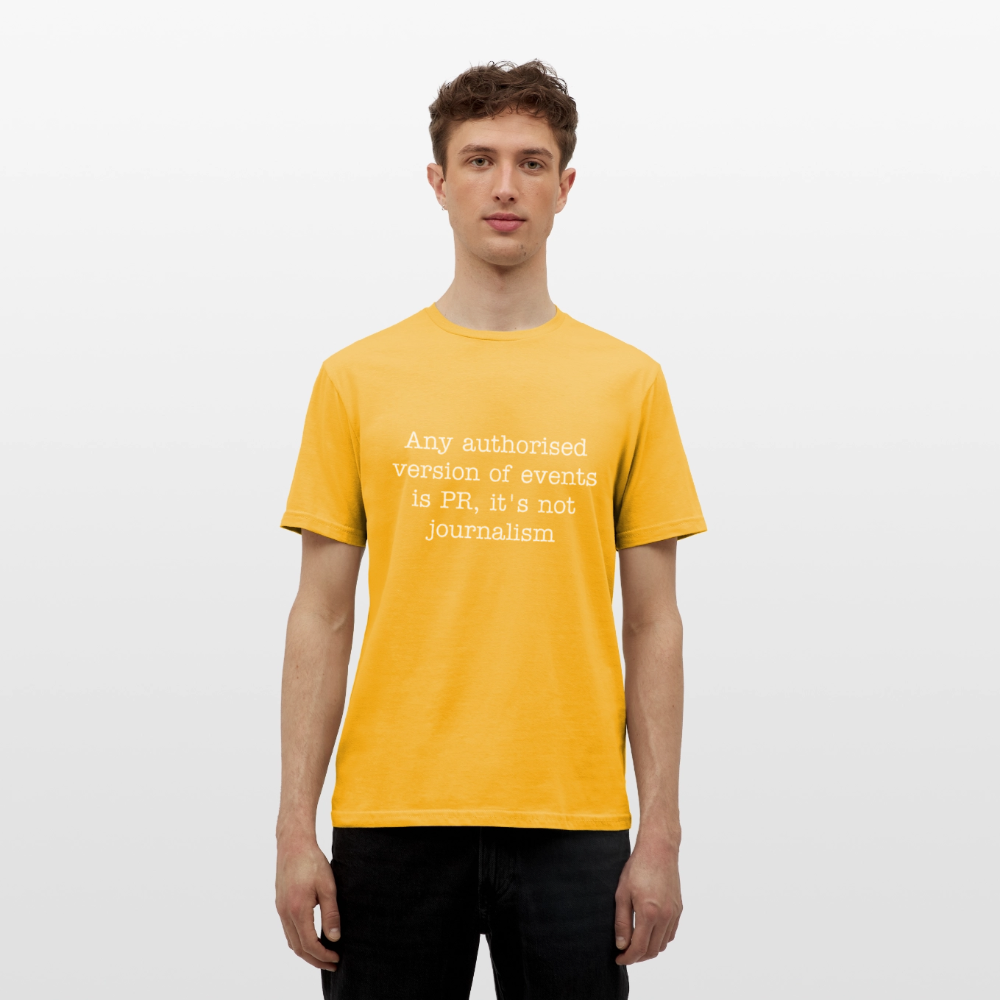 George Orwell Quote T-Shirt - yellow