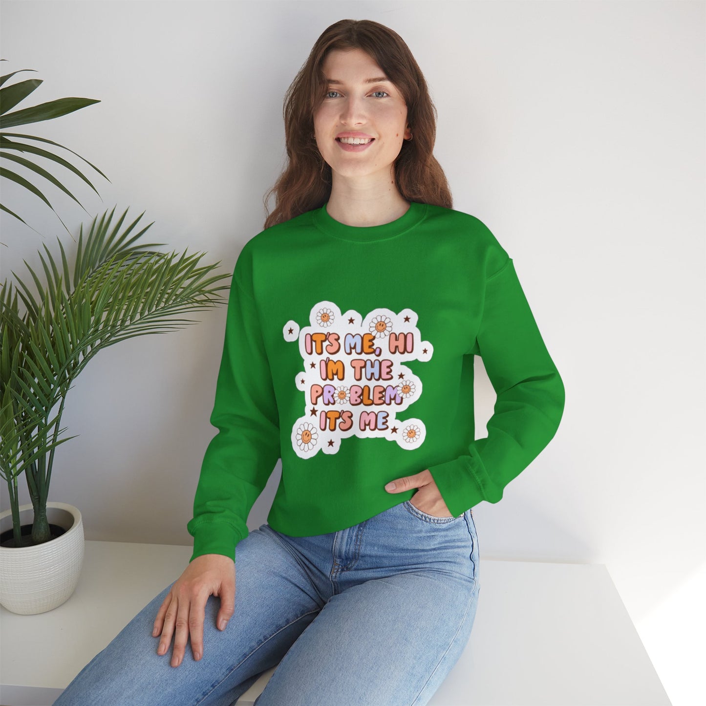 Lyrical Unisex Sweatshirt, Problematic Music Quote Jumper, Gift for Music Lover, Cosy Graphic Crewneck Pullover, Lyrics Sweater
