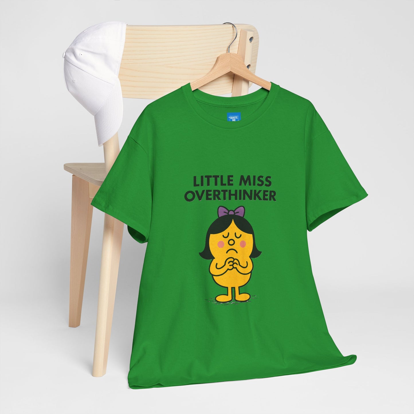 Little Miss Overthinker T-Shirt, Funny Graphic Tee, Sarcastic Women's Top, Gift for Overthinkers, Unisex Cotton Shirt