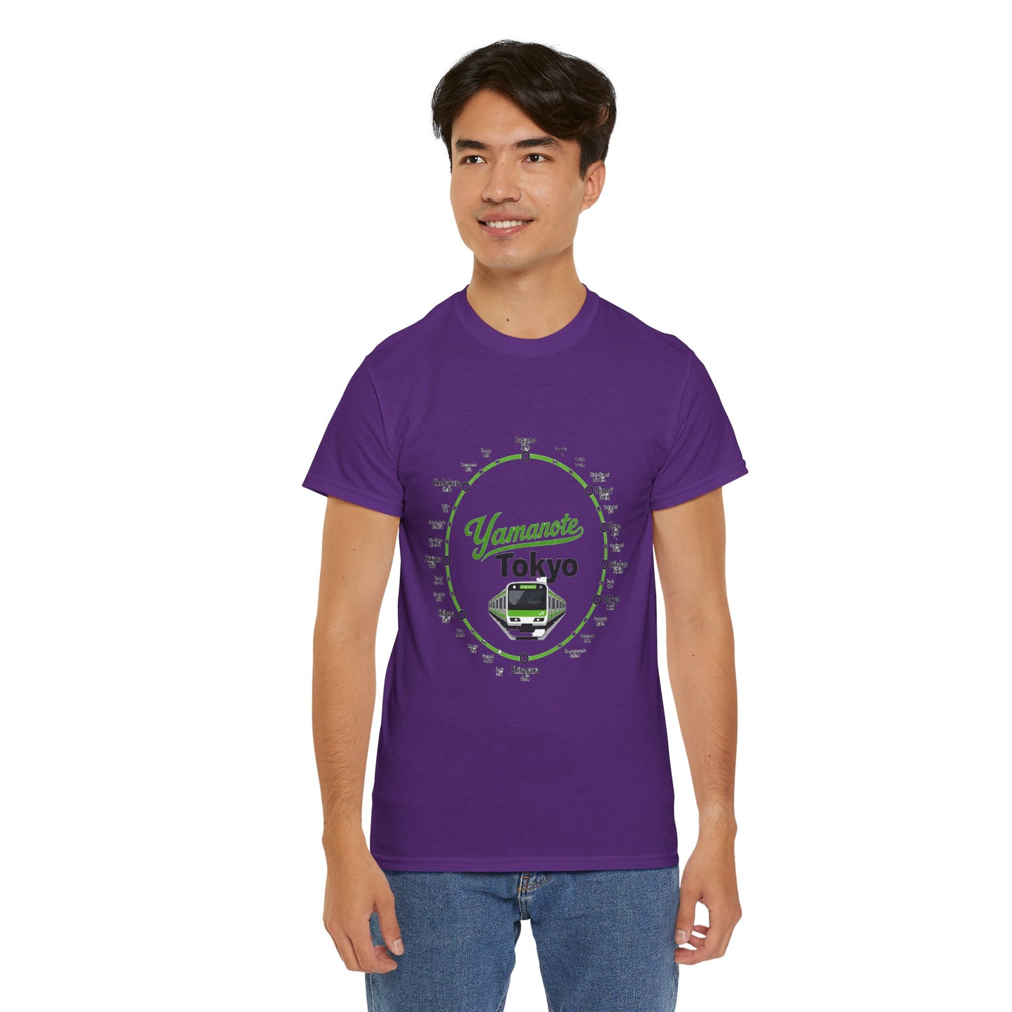 Yamanote Line Tokyo Metro Tee — Tokyo Train Map Graphic T-Shirt