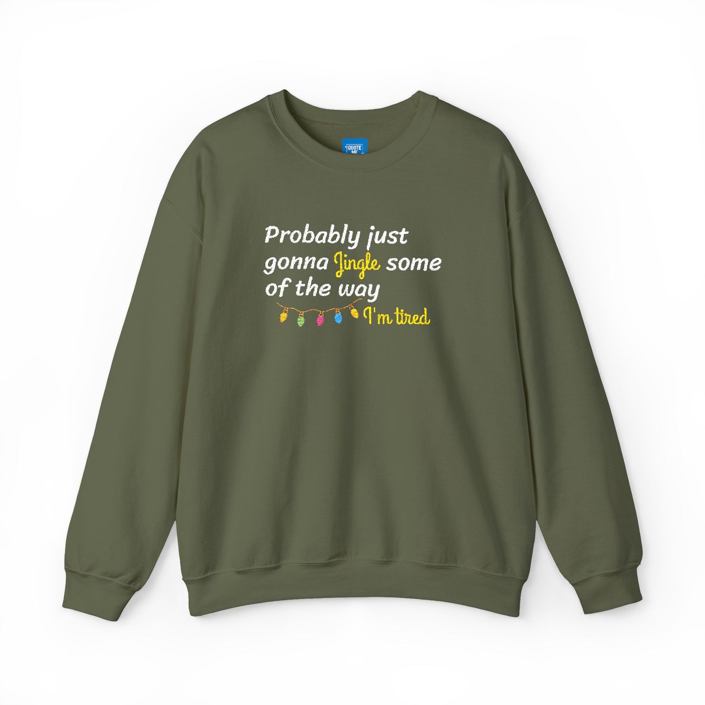Funny Christmas Sweatshirt, Holiday Humor Jumper, Xmas Crewneck, Sarcastic Winter Pullover, Cozy Festive Top