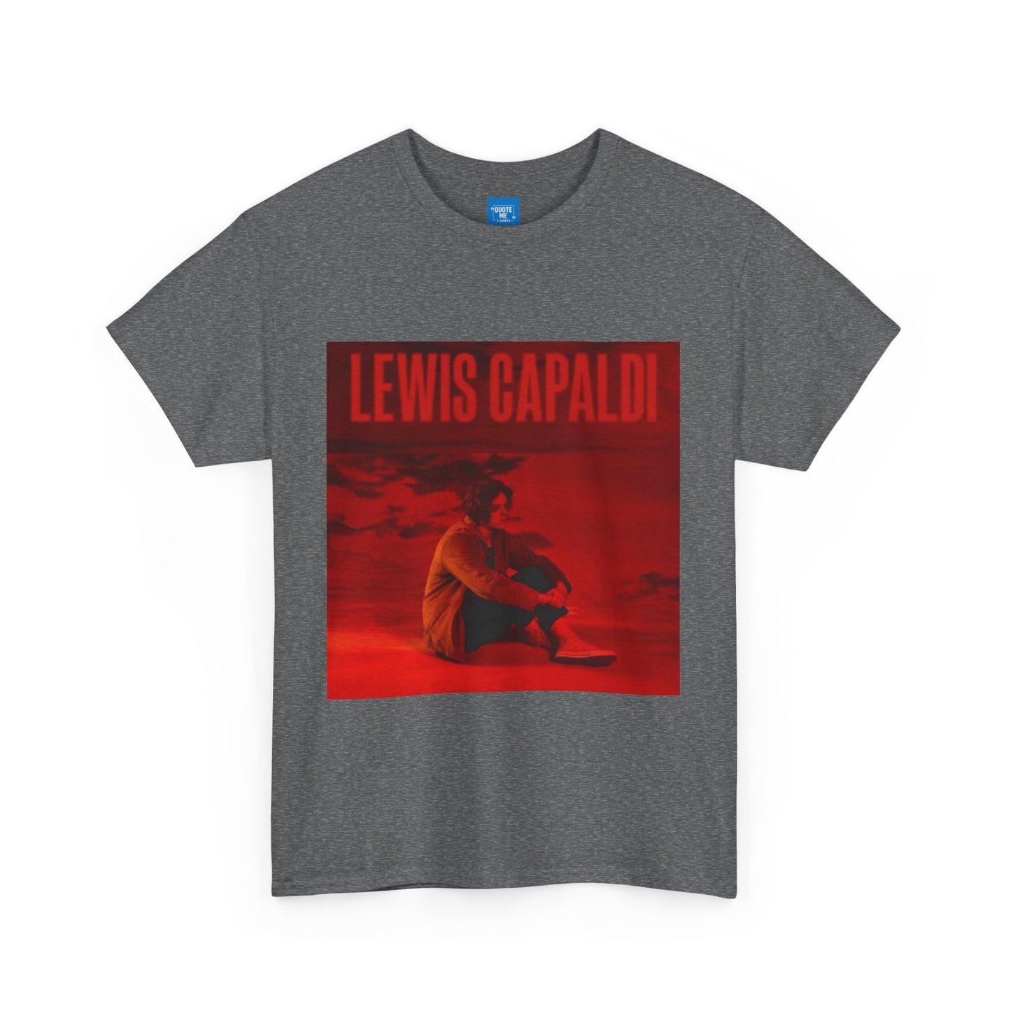 Lewis Capaldi Unisex Heavy Cotton Tee, Divinely Uninspired Shirt, Music Lover Gift, Fan Merch, Concert Outfit, Graphic T-shirt