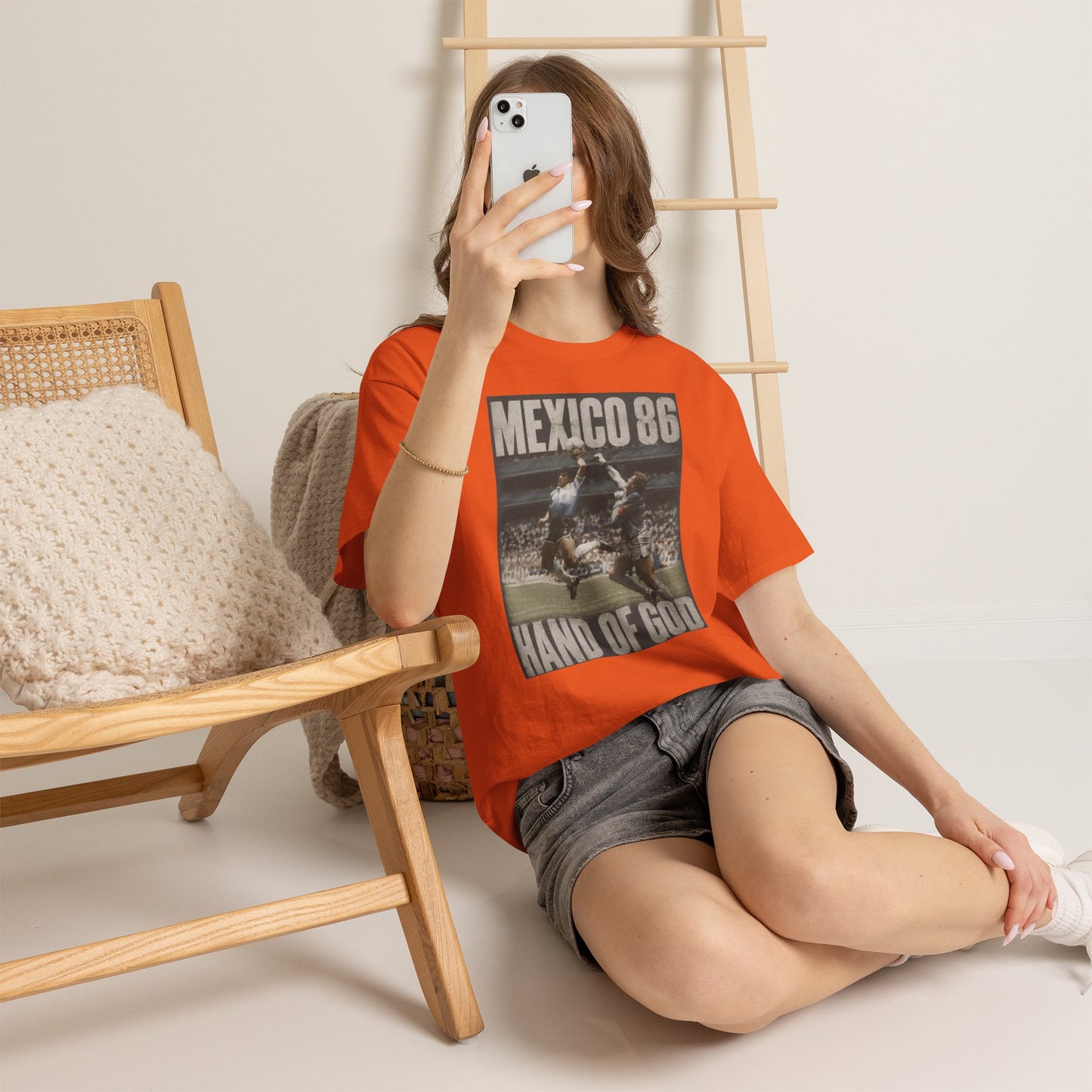 Mexico World Cup 'Hand of God' Maradona T-Shirt