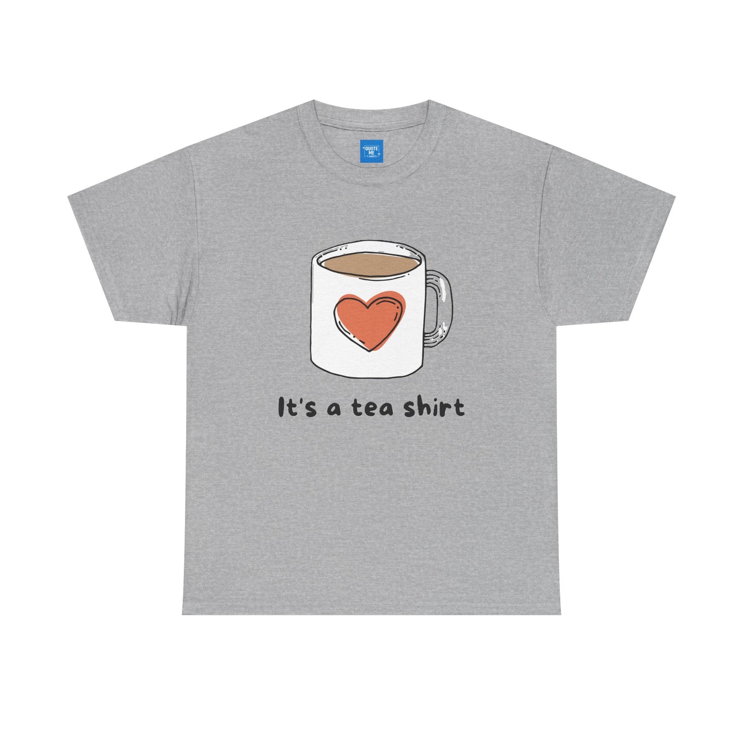 Tea Lover Unisex Heavy Cotton Tee, Tea Shirt for Men Women, Tea Drinker Gift, Tea Obsessed Tee, Tea Party Tshirt, Teatime Top