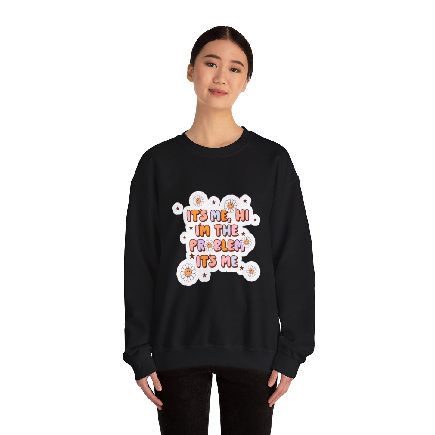 Lyrical Unisex Sweatshirt, Problematic Music Quote Jumper, Gift for Music Lover, Cosy Graphic Crewneck Pullover, Lyrics Sweater