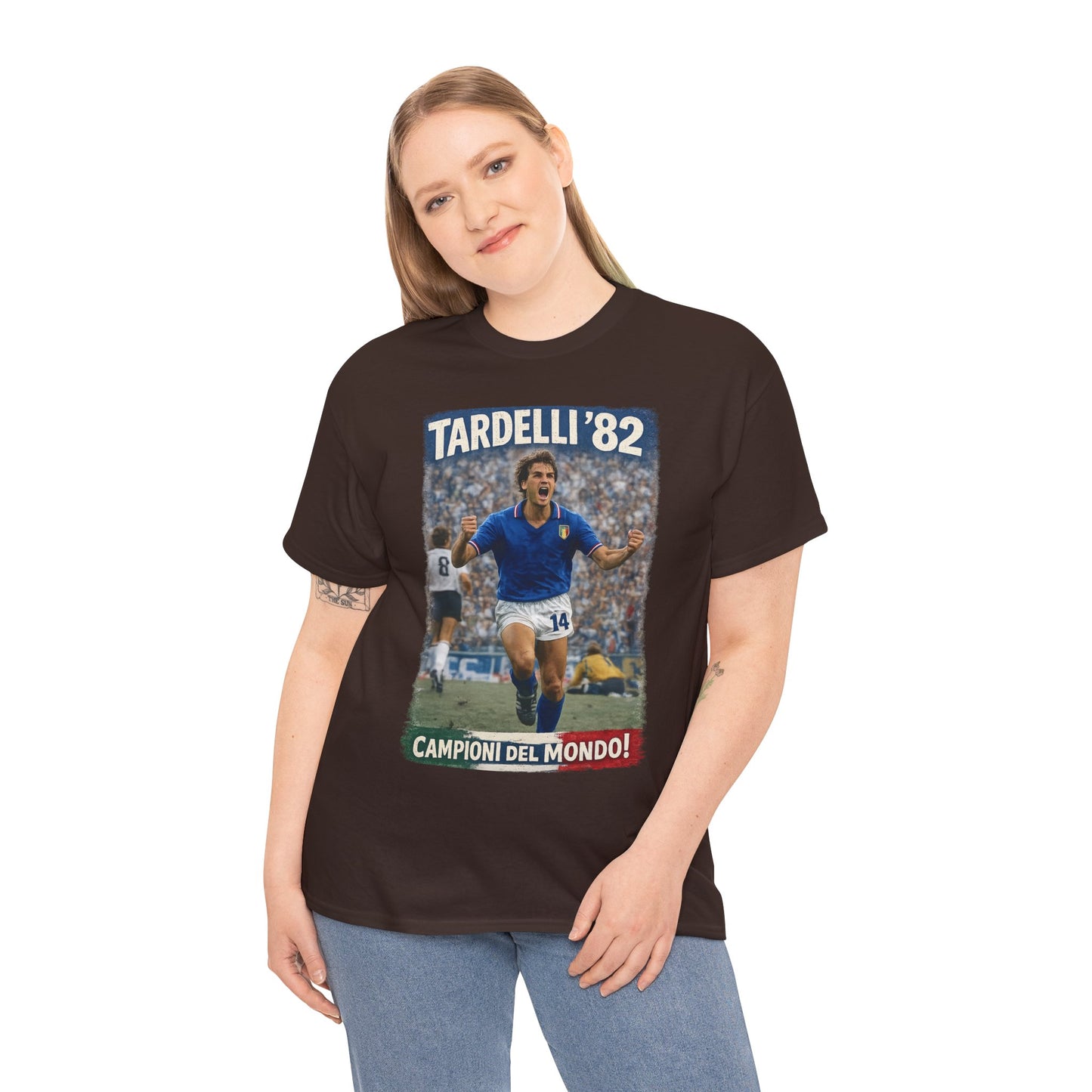 Spain 1982 World Cup Marco Tardelli Goal Celebration T-Shirt