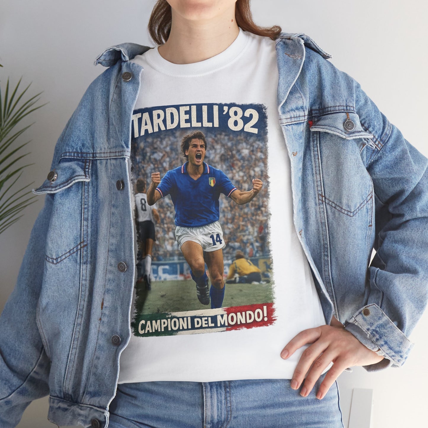 Spain 1982 World Cup Marco Tardelli Goal Celebration T-Shirt