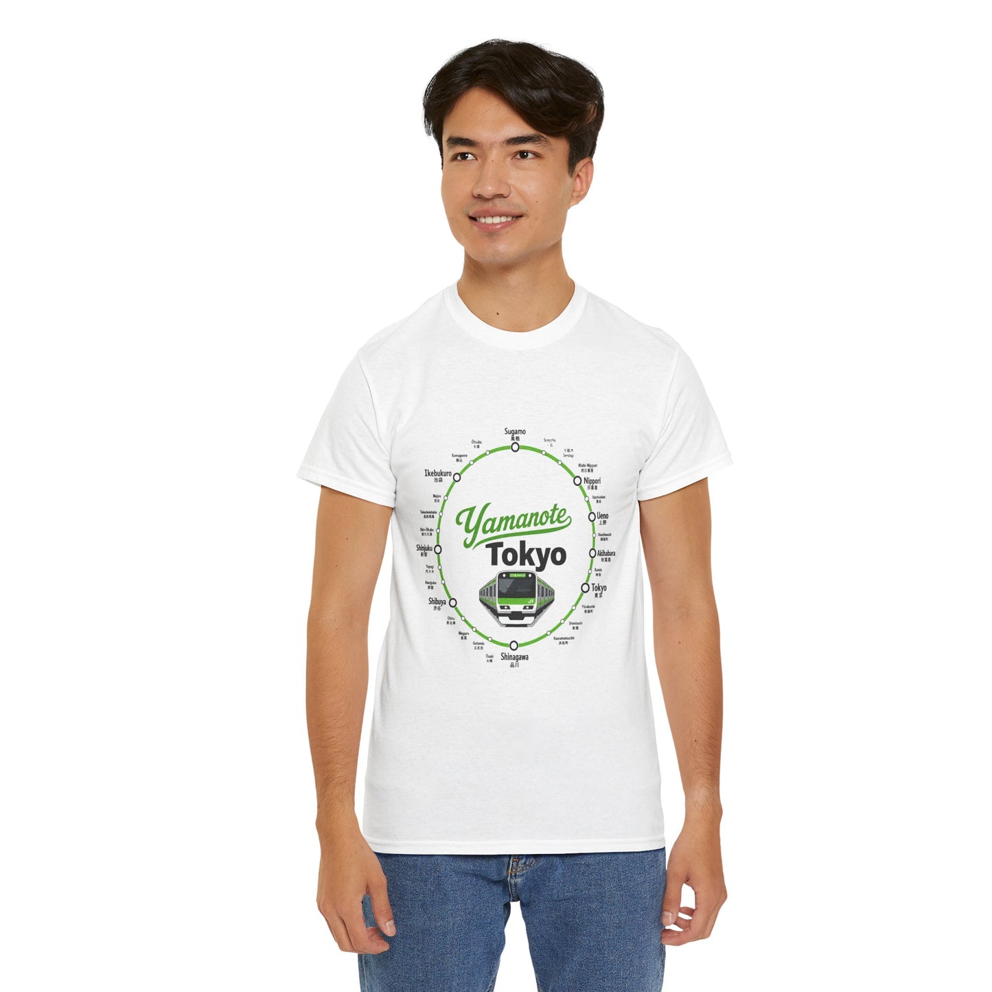 Yamanote Line Tokyo Metro Tee — Tokyo Train Map Graphic T-Shirt