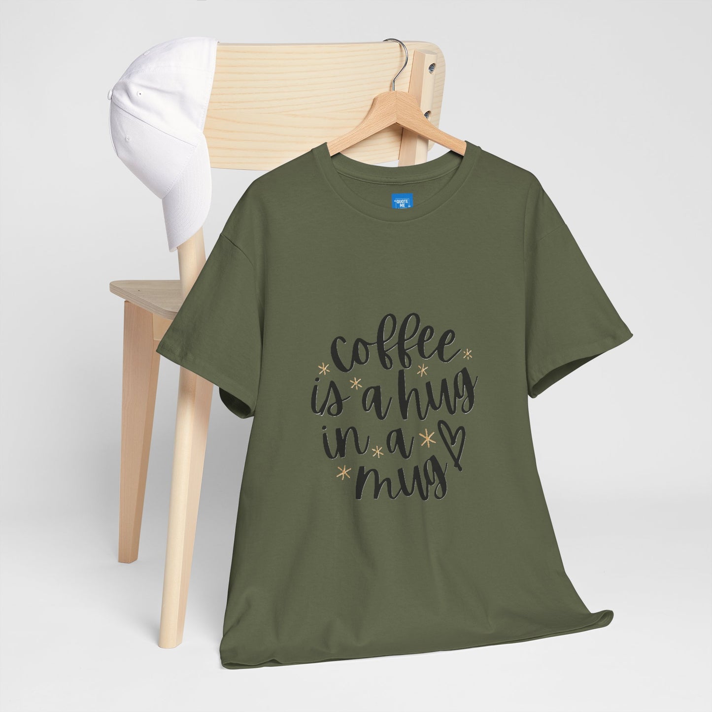 Coffee Lover T-shirt, Unisex Coffee Tee, Heavy Cotton Shirt, Gift for Coffee Enthusiast, Coffee Addict Top