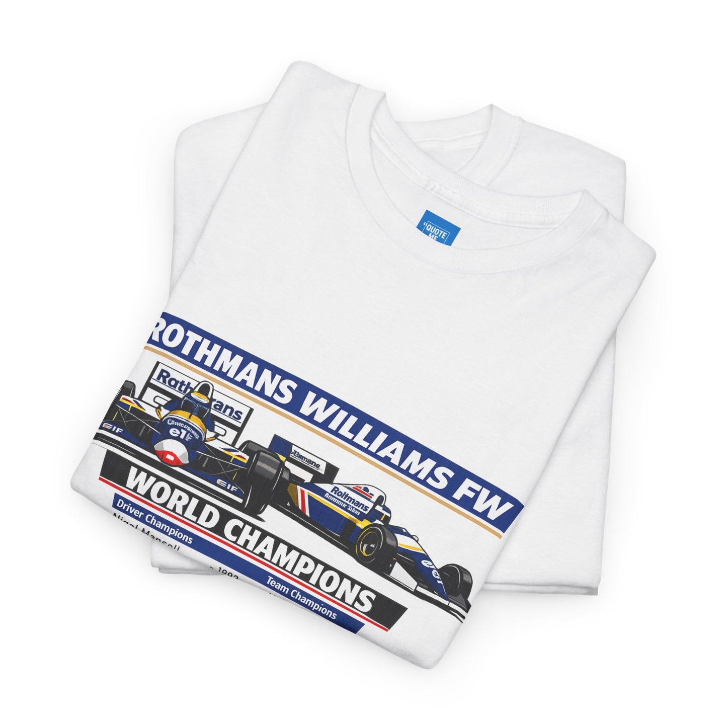 90s Williams Formula One Racing Tee — Retro Motorsport T-Shirt