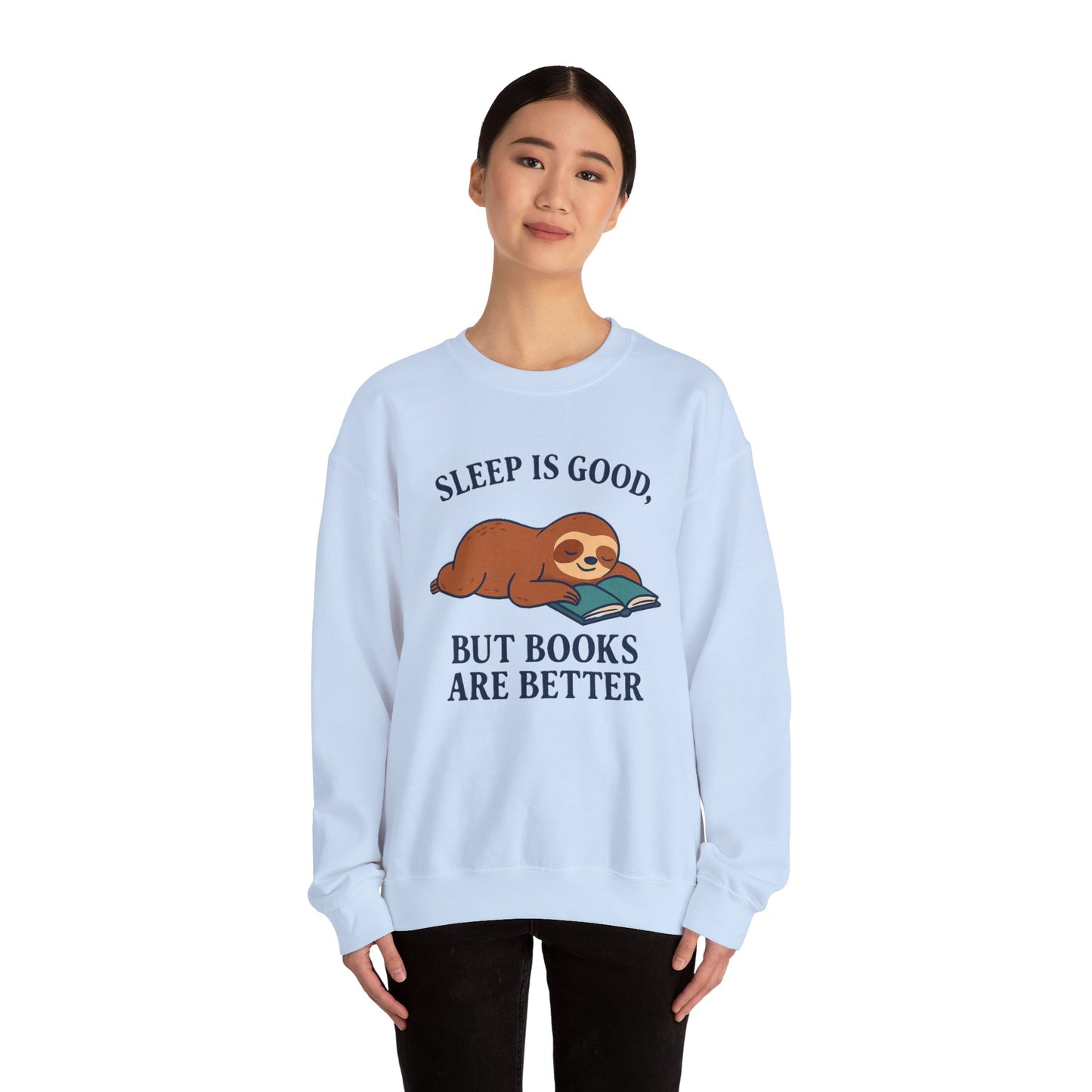 Cozy Book Lover Sweatshirt, Reading is Life, Bookworm Gift, Book Club Apparel, Literary Vibes Jumper