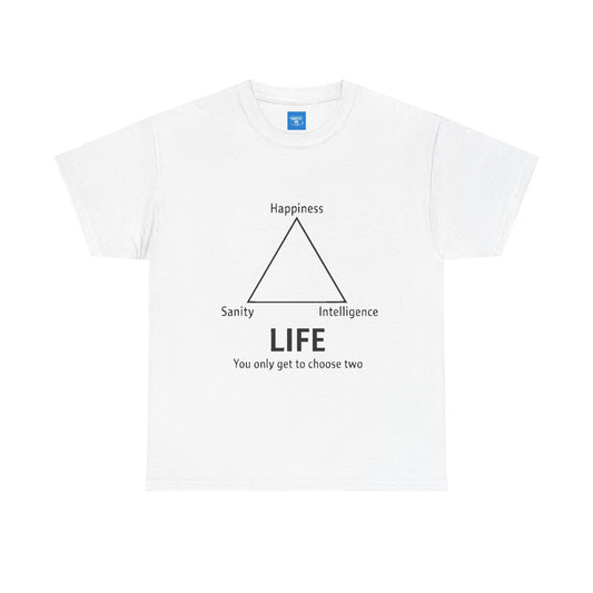 Philosophical Unisex Tee, Quote T-Shirt, Inspirational Graphic Shirt, Mindful Clothing, Wisdom Top