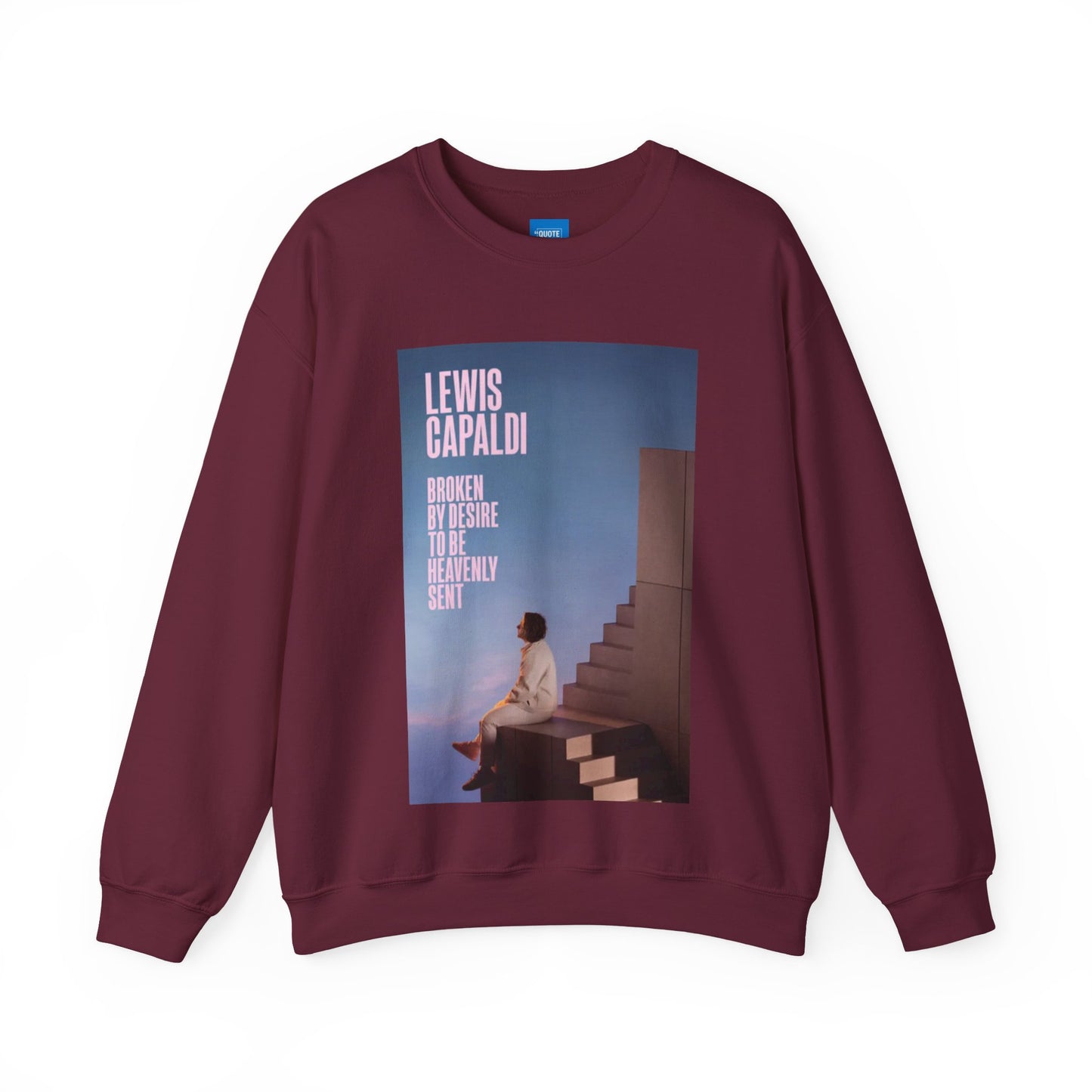 Lewis Capaldi Inspired Crewneck Sweatshirt, Cozy Unisex Pullover for Music Lovers, Perfect Gift for Concert Fans, Casual Wear