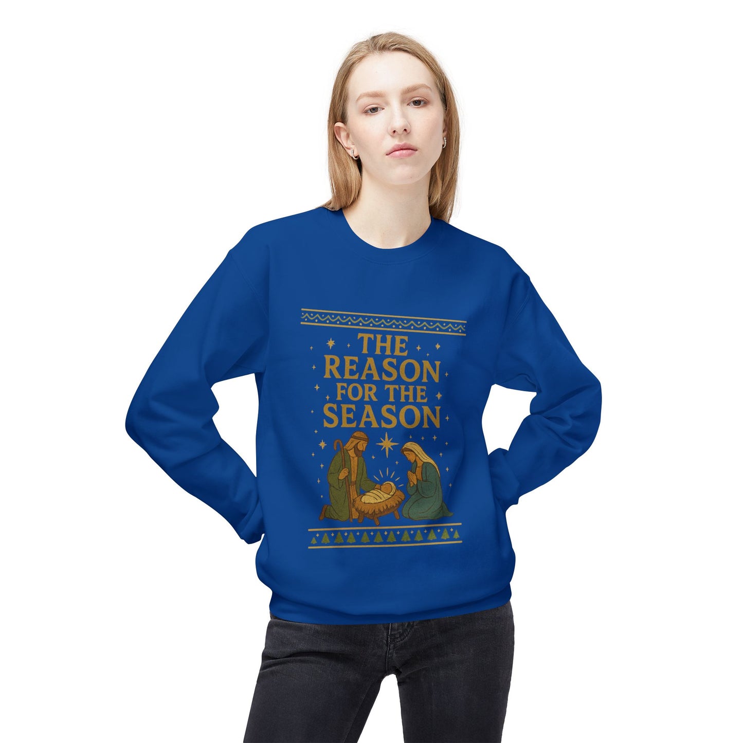 Nativity 'The Reason for the Season' Sweatshirt