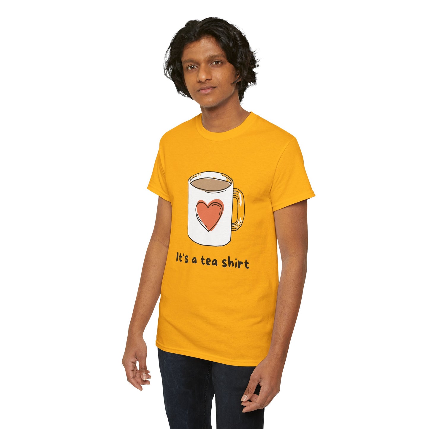 Tea Lover Unisex Heavy Cotton Tee, Tea Shirt for Men Women, Tea Drinker Gift, Tea Obsessed Tee, Tea Party Tshirt, Teatime Top