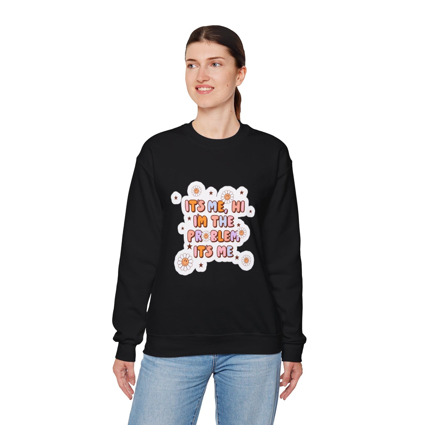 Lyrical Unisex Sweatshirt, Problematic Music Quote Jumper, Gift for Music Lover, Cosy Graphic Crewneck Pullover, Lyrics Sweater