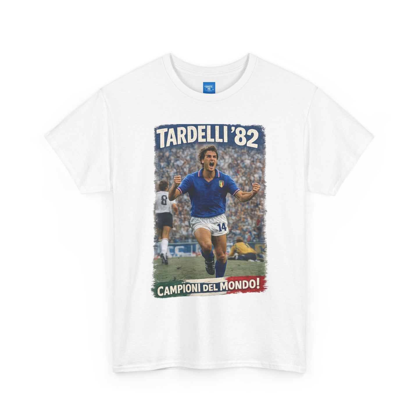 Spain 1982 World Cup Marco Tardelli Goal Celebration T-Shirt